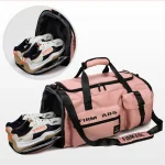 Sac de sport grande capacité unisexe compartiment chaussures