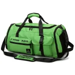 Sac de sport grande capacité unisexe idéal voyage vert