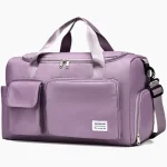 Sac de voyage pour femme avec compartiment chaussures violet