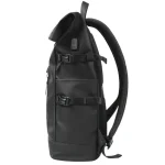Sac à dos imperméable 25l roll top pratique et élégant pour voyager profil