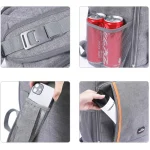 Sac à dos isotherme 18 litres pour repas nomades poches Sac à dos isotherme 18 litres pour repas nomades poches