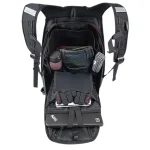 Sac à dos moto carbone polyvalent et imperméable interieur