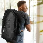 Sac à dos moto sport grande capacité porté