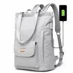 Sac à dos ordinateur étanche pour femme moderne USB Sac à dos ordinateur étanche pour femme moderne USB
