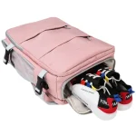 Sac à dos pour femme anti vol pour voyager compartiment chaussures ouvert