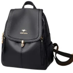 Sac à dos pour femme mignon et pratique pour voyages noir Sac à dos pour femme mignon et pratique pour voyages noir