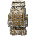 Sac à dos randonnée 80L imperméable ultra résistant pour aventuriers gris