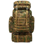 Sac à dos randonnée 80L imperméable ultra résistant pour aventuriers vert