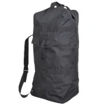 Sac de randonnée 80 litres tactique ultra-résistant noir