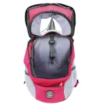 Sac de transport pour chien ventral pratique ouvert