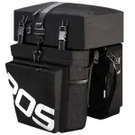 Sacoches vélo rando imperméables multifonctions noir