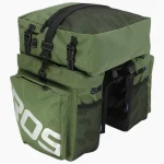 Sacoches vélo rando imperméables multifonctions vert