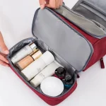 Trousse de voyage vanity imperméable compartiment séparé