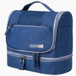 Trousse de voyage vanity imperméable et pratique bleu