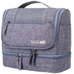 Trousse de voyage vanity imperméable et pratique gris